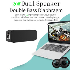 20W Radio Estéreo bajo Durable portátil IPX7 impermeable inalámbrica Bluetooth altavoces para al aire libre de viaje con la <span class=keywords><strong>tarjeta</strong></span> del tf - Product Image 5