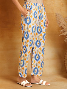 Conjuntos de Cordones de Última Moda con Estampado Floral Étnico para la Temporada de Otoño, Proveedor Indio, Materiales Reciclados para Fiestas - Product Image 6