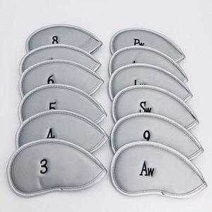 Équipement <span class=keywords><strong>de</strong></span> protection pour sport, 5/12 pièces, couvre-tête en cuir PU composite, convient au travail, polissage <span class=keywords><strong>de</strong></span> golf, en fer, anti-rayures, pour <span class=keywords><strong>conducteur</strong></span> - Product Image 6