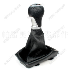 หัวเกียร์รถยนต์ Pareo แบบ 5 สปีด หุ้มหนัง พร้อมฝาครอบกันฝุ่น สำหรับรถยนต์ Volkswagen Audi A4 B6 ปี 2002-2009 - Product Image 3