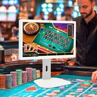 Affichage numérique Las Vegas, moniteurs de jeu, tablette LED Android interactive intelligente, tablette LED HDMI NFC POE Full HD IPS