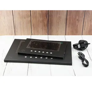 Promotional Gift Packaging Card 7 Inch LCD Screen HD Video Art <strong>Paper</strong> Folded <strong>Leaflet</strong> Thin Black Board Brochure Lithium Battery - Product Image 1