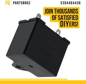 Partsbroz 5304464438คาปาซิเตอร์ทำงาน220V ใหม่ใช้ได้กับ frigidaire <span class=keywords><strong>crosley</strong></span> ตู้เย็นเครื่องดื่มเย็น - Product Image 2