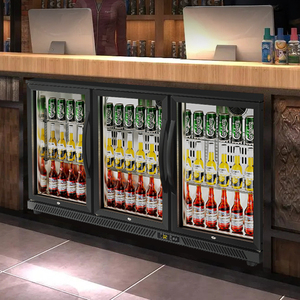 Mini Nevera Vertical de Doble Puerta para Debajo del Mostrador, Enfriador de Cerveza Negro, Refrigerador, Superventas - Product Image 6