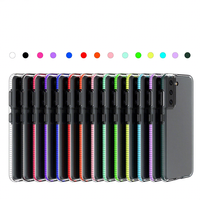 Coques de téléphone portable transparentes en TPU antichoc, protection intégrale 360° avec airbag, protection de la caméra, pour Samsung S21