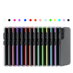 เคสโทรศัพท์มือถือแบบใส TPU ป้องกันการกระแทก 360 องศา พร้อมระบบป้องกันแบบถุงลมนิรภัย สำหรับ Samsung S21 - Product Image 3