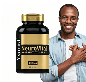 Suplementos de fosfolípidos en cápsulas blandas de marca privada de alta calidad para la salud cerebral, que apoyan la función cognitiva y la memoria. - Product Image 1