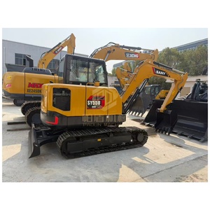 Nouvelle mini-excavatrice Sany SY55u de 5,5 tonnes avec pelle, excavatrice Sany SY55, mini-excavatrice - Product Image 1
