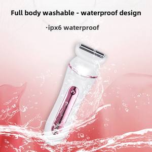 Tondeuse Bikini - <span class=keywords><strong>Rasoir</strong></span> Électrique pour Femme, Tondeuse Étanche avec Sabots Réglables, <span class=keywords><strong>Rasoir</strong></span> Personnel pour Parties Intimes Féminines - Product Image 2