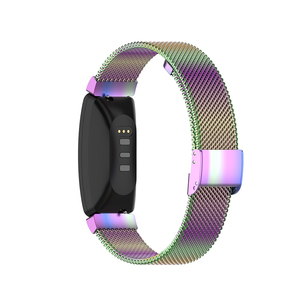 2023ใหม่สายนาฬิกาสำหรับ Fitbit Inspire Mesh สแตนเลสสตีลสายรัดข้อมือสำหรับ Fitbit Inspire HR smartwatch band Accessories - Product Image 2