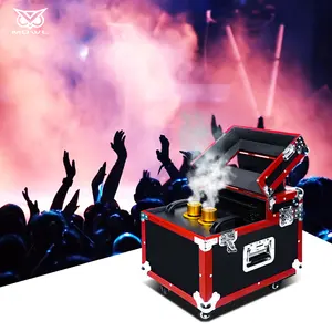 MOWL 900W DMX Hazer Machine à fumée à double brume Machine à brouillard pour scène de mariage DJ Disco Party