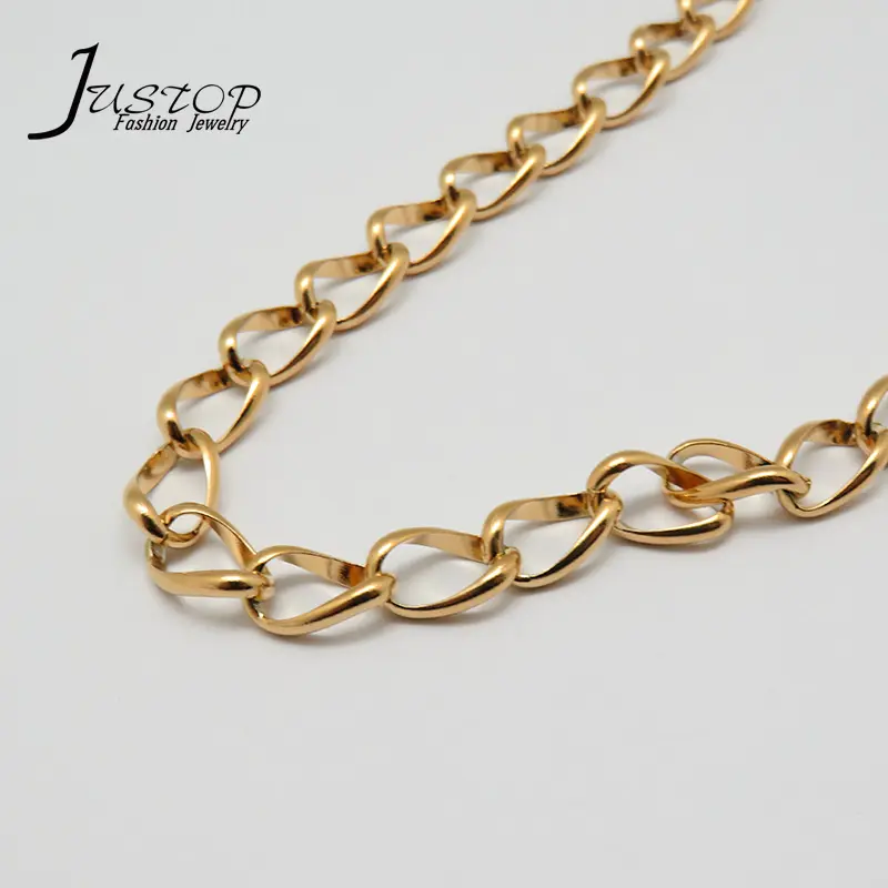 Fashion Jewelry Stainless Steel Pendant Whole Sale Plated Accessories Women Chains Long Chain Necklaces For Ladies