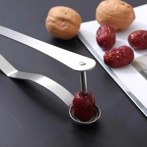 Outil multifonctionnel en acier inoxydable pour retirer les noyaux de dattes et de fruits, pour dattes, aubépines, usage en cuisine - Product Image 3