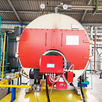 Ketel Uap Industri Seri WNS 0.5-20 Ton, Generator Berbahan Bakar Gas/Minyak Otomatis Penuh, Desain Efisiensi Tinggi & Ramah Lingkungan
