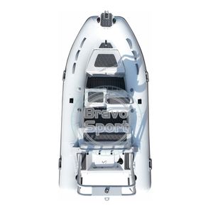 Sport 12ft RIB <span class=keywords><strong>360</strong></span> <span class=keywords><strong>coque</strong></span> en aluminium certifiée CE Hypalon/PVC bateau gonflable rigide pour l'aviron - Product Image 1