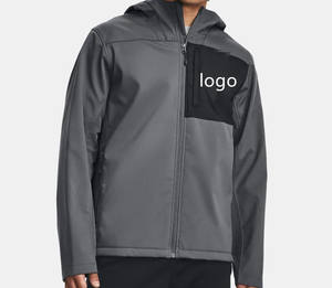 Set Jaket dan Celana Pendek Windbreaker Berkualitas Tinggi, Ringan, Bernapas, Bahan Stretch Empat Arah, 100% Poliester, Cetak Kustom OEM, Sampel Tersedia - Product Image 2