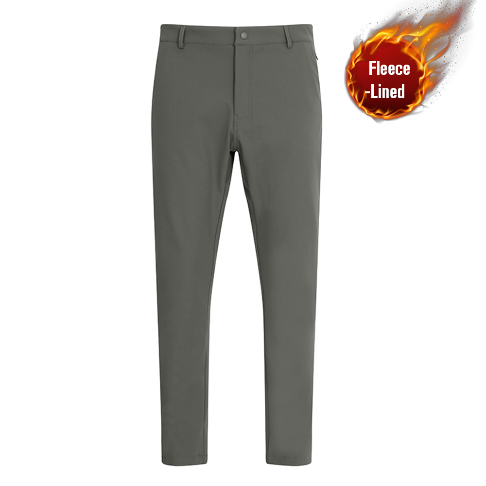 Foderato in pile grigio scuro
