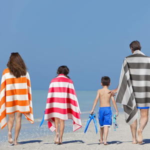 Toalla <span class=keywords><strong>de</strong></span> <span class=keywords><strong>Baño</strong></span> Grande <span class=keywords><strong>de</strong></span> Microfibra para Exportación, Tejido <span class=keywords><strong>de</strong></span> Doble Cara con Rayas Teñidas, Secado Rápido, Toalla <span class=keywords><strong>de</strong></span> Playa <span class=keywords><strong>de</strong></span> Terciopelo para Primavera y Verano - Product Image 1