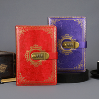 Carnet de notes A5 avec mot de passe personnalisé en gros Carnet de notes créatif multifonctionnel avec serrure pour cadeau d'entreprise