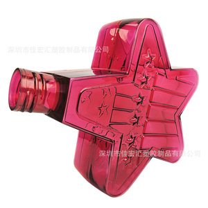 ขวด PETG รูปดาว ยี่ห้อเจียหงฮุ่ย สำหรับบรรจุภัณฑ์เครื่องสำอาง แบบขึ้นรูปพิมพ์ตามสั่ง - Product Image 2