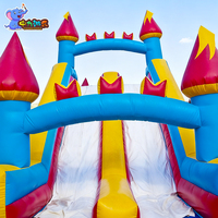 Toboggan gonflable personnalisable avec toboggan aquatique, château gonflable, toboggan gonflable, château gonflable