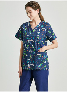 Patrones Alta Calidad Médico Scrubs Laboratorio Quirúrgico Clínica Doctor Enfermeras Uniforme Ropa de Trabajo - Product Image 4