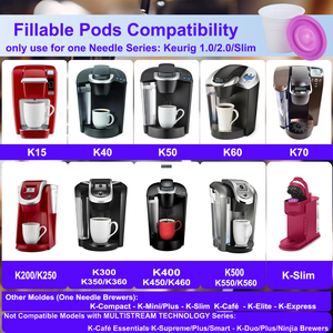 <span class=keywords><strong>Capsule</strong></span> di Caffè Vuote Monouso Portatili Ecologiche con Coperchi per Macchine Keurig, Riempibili Fai-da-Te, Grado Alimentare - Product Image 4