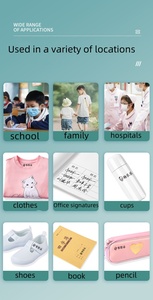 Vendita calda piccolo mostro nome Flash francobolli personalizzati per i vestiti per bambini timbro di schiuma per bambini giocattolo francobolli - Product Image 6