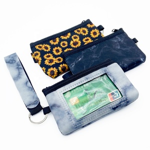 Cartera para Tarjetas, para Hombre y Mujer, OEM, Personalizada, Porta Tarjetas <span class=keywords><strong>de</strong></span> Crédito e Identificación, Monedero <span class=keywords><strong>de</strong></span> Diseño Personalizado para Mujer, Monedero Pequeño para Niños, Monedero con Llavero - Product Image 1