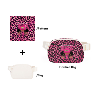 YIKU Custom Wholesale Sport <strong>Nylon</strong> Fanny Pack <strong>Crossbody</strong> Mini Yoga Lulu <strong>Bag</strong> Belt <strong>Bag</strong> Cross Custom Fanny Pack Waist <strong>Bag</strong> for Women - Product Image 4