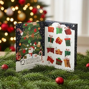 Holiday style printing wholesale prices come to <b>calendar</b> paper gift box packaging, customizable according to demand - Product Image 5