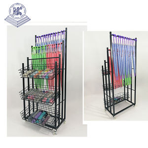 Support d'étagère de présentoir de <span class=keywords><strong>parapluie</strong></span> de grillage <span class=keywords><strong>en</strong></span> métal fordable de fer - Product Image 2