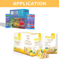 Machine d'emballage automatique en cartons pour sachets de poudre de boisson énergétique électrolytique