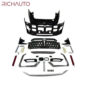 Kit de cuerpo de rejilla de parachoques delantero y parachoques trasero de estilo Max mejorado para <span class=keywords><strong>el</strong></span> <span class=keywords><strong>nuevo</strong></span> <span class=keywords><strong>Toyota</strong></span> <span class=keywords><strong>Land</strong></span> <span class=keywords><strong>Cruiser</strong></span> LC300 - Product Image 3