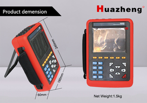 เครื่องวิเคราะห์คุณภาพพลังงานและไฟฟ้าแบบพกพา Huazheng HZCR-5000 มัลติฟังก์ชั่น 3000A เครื่องวิเคราะห์คุณภาพไฟฟ้า 3 เฟส - Product Image 3
