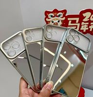 Nouvel arrivage : Étui miroir antichoc en TPU au design luxueux avec découpe de précision pour 18 Pro 18 Pro Max
