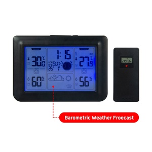 Réveil de table numérique sans fil pour l'intérieur et l'extérieur, température et humidité - Product Image 3