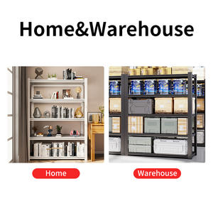 Ağır depolama rafları depolama garaj için ayarlanabilir 5 katmanlı Metal raflar endüstriyel raflar yardımcı raflar - Product Image 4