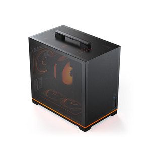 <span class=keywords><strong>Case</strong></span> PC GALAX Metal Master T240S SFF Mini ITX con Finestra Laterale, Maniglia in Rete, USB-C, RGB, Chassis da Gaming Nero - Product Image 1