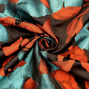 Yy Phong Cách Hoa 3D Hoa 100% Polyester Dệt Sợi Nhuộm Đầy Màu Sắc Thổ Cẩm <span class=keywords><strong>Jacquard</strong></span> Vải Cho Quần Áo Và Phụ Nữ Ăn Mặc - Product Image 5