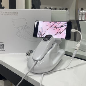 Analyseur de follicules pileux du cuir chevelu MEIBOYI avec connexion USB, compatible avec tablette ou téléphone Android, avec base de support portable, <span class=keywords><strong>pour</strong></span> une utilisation à domicile. - Product Image 2