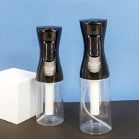Offre Spéciale plastique brumeux déclencheur pulvérisateur bouteille eau barbier cheveux fine brume continu vaporisateur bouteille
