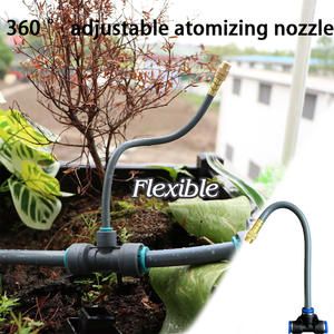 Tête d'arrosage universelle à pulvérisation fixe en plastique, connexion rapide pour l'irrigation du jardin, l'arrosage, le refroidissement, l'humidification, l'élimination de la poussière - Product Image 3