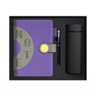 Coffret Cadeau d'Entreprise Premium : Carnet Professionnel avec Thermos Isotherme et Stylo Signature pour Dirigeants