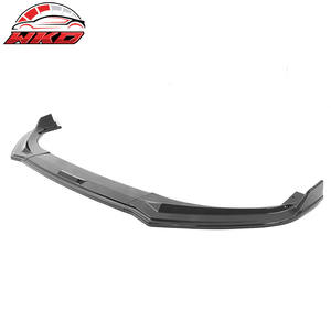 Lèvre de pare-chocs avant pour Ford Mustang Mach-E 2021-2025 IKON, imprimé fibre de carbone, PP, diffuseur 3 pièces, protection de menton - Product Image 2