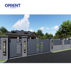 Snelle Levering Oprit Schuifpoort Roest Vrij Ontwerp Aluminium Oprit Aangepaste Intrekbare Poort Moderne Oprit - Product Image 6