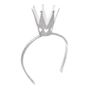Diadema Brillante con Corona para Niñas, Accesorio para el Cabello, Ideal para Cumpleaños, Bodas y Fiestas, Talla Única, Accesorio para Fotos - Product Image 4