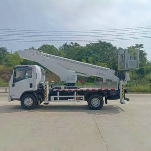 I-suzu 4x2 4x4 Mini Monster 30-45meter teleskopik Boom <span class=keywords><strong>platform</strong></span> kerja udara truk lengan lurus Pria mengangkat ember kendaraan - Product Image 4