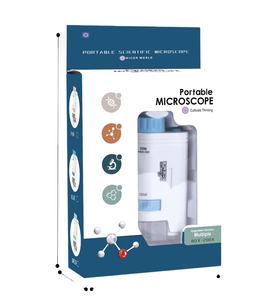 Expérience scientifique enfants jouet éducatif Mini enfants Portable <span class=keywords><strong>Microscope</strong></span> jouet extérieur <span class=keywords><strong>Microscope</strong></span> ensemble enfants Science jouets - Product Image 1