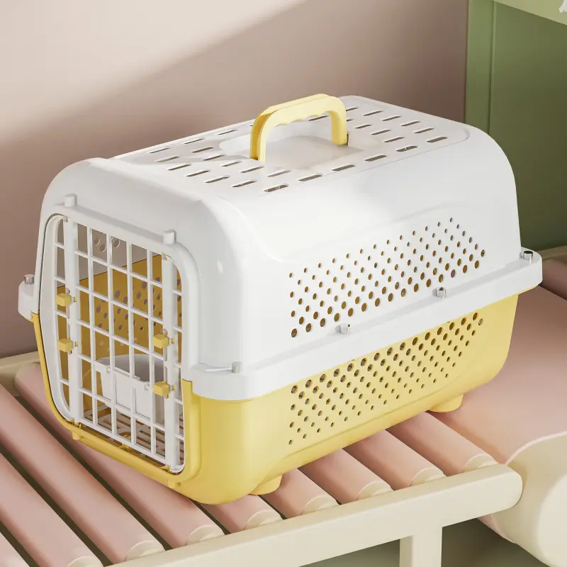 2024 Wholesale Dog Carry Cage Comfortable Cat Cage Outdoor For Pet Travel Easy To Move Pet Supplies